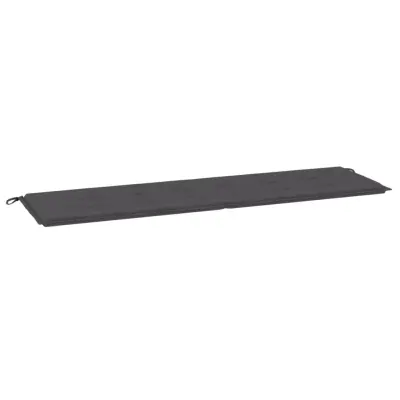 vidaXL Blazina za vrtno klop antracit 180x50x3 cm oxford tkanina