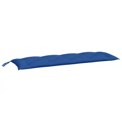 vidaXL Blazina za vrtno klop modra 150x50x7 cm oxford tkanina
