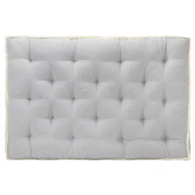 vidaXL Blazina za kavč iz palet siva 120x80x10 cm