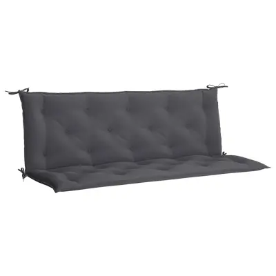 vidaXL Blazina za vrtno klop antracit 120x50x7 cm oxford tkanina