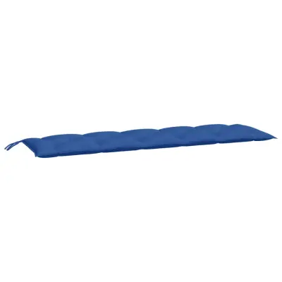vidaXL Blazina za vrtno klop modra 180x50x7 cm oxford tkanina