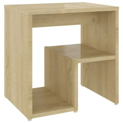 vidaXL Nočna omarica sonoma hrast 40x30x40 cm iverna plošča