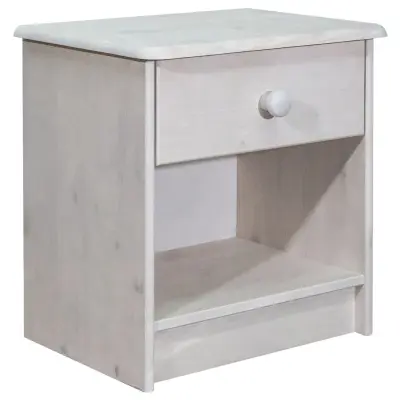 vidaXL Nočna omarica 41x30x42 cm trdna borovina
