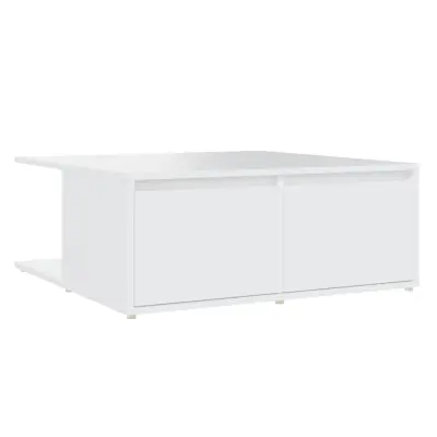 vidaXL Klubska mizica 80x80x31 cm iverna plošča