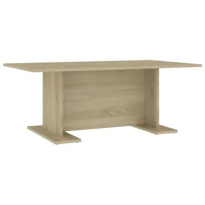 vidaXL Klubska mizica sonoma hrast 103,5x60x40 cm iverna plošča
