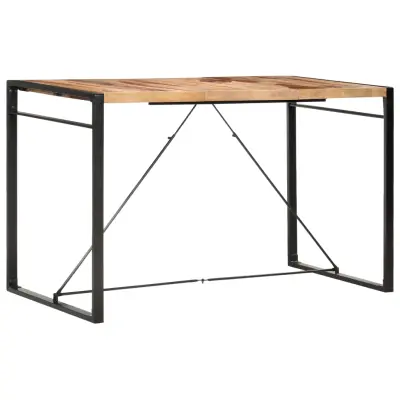 vidaXL Barska miza 180x90x110 cm iz trdnega palisandra