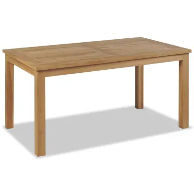 vidaXL Klubska mizica iz tikovine 90x50x45 cm