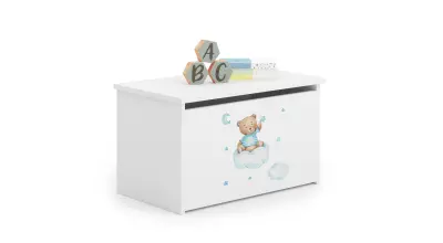 Daria skrinja za igrače z otroško grafiko