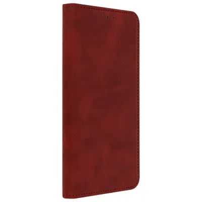 Preklopna torbica z magnetno denarnico Samsung Galaxy A52, A52 5G in A52s, funkcija stojala - rdeca