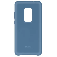 Originalni ovitek Huawei Mate 20, mehak na dotik in magnetni silikon, Huawei avto ovitek - polnocno modra