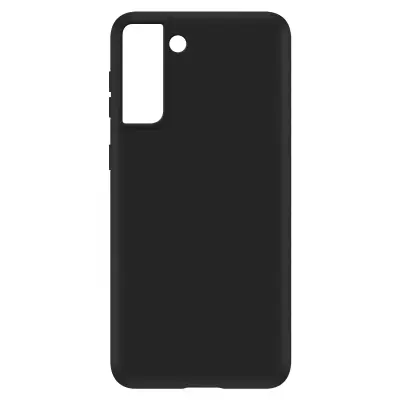 Silikonski gel ovitek za Samsung Galaxy S21 Plus, tanek in odporen - crn