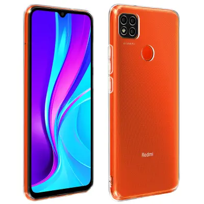 Silikonski gel ovitek za Xiaomi Redmi 9C / 10A, tanek in odporen - prozoren
