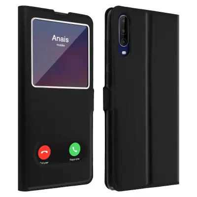 Zaslon in okence za hitro sprostitev Wiko View 4/4 Lite, funkcija stojala - crna