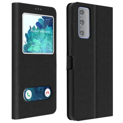 Samsung S20 FE Quick Release Window Stand Case - crna