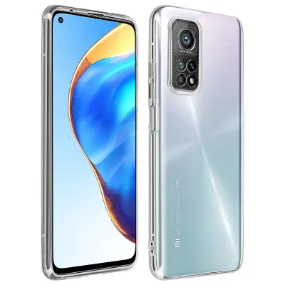 Silikonski gel ovitek Xiaomi Mi 10T / 10T Pro, tanek in odporen - prozoren