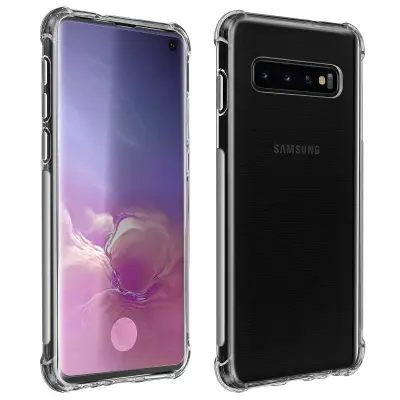 Samsung Galaxy S10 Premium 360° Protection Pack: mehka torbica iz kaljenega stekla, odporna na udarce - prozorna