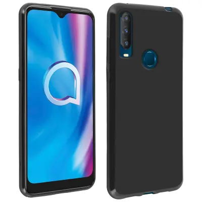 Essentielb HeYou 60, Alcatel 1S 2020 in 3L 2020, silikonski gel ovitek Altice S43, tanek in odporen - crn