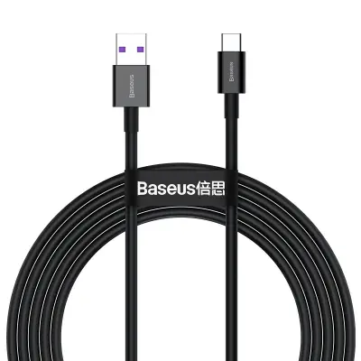 Baseus Superior Series kabel USB na USB-C, 66 W, 2 m (črn)