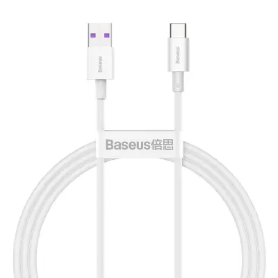 Baseus Superior Series kabel USB na USB-C, 66 W, 1 m (bel)