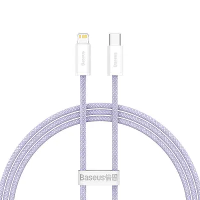 Kabel USB-C za Lightning Baseus Dynamic 2 Series, 20W, 1m (vijoličen)