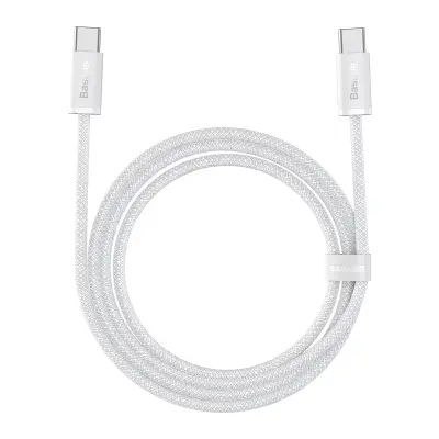 Kabel USB-C na USB-C Baseus, 100W, 1m (bel)