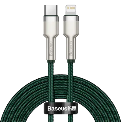 Baseus USB-C kabel za Lightning 2m (zelen)