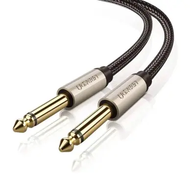 Jack kabel UGREEN AV128 6,35 mm - 3m (siv)