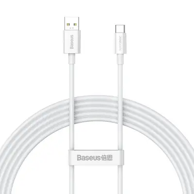 Baseus Superior Series kabel USB na USB-C, 65 W, PD, 2 m (bel)
