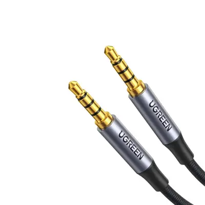 Mini jack kabel UGREEN AV183 3,5 mm, AUX, 2 m (črn)