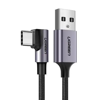 Kotni USB-C kabel UGREEN US284, 3A , 3m (črn)