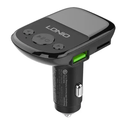 LDNIO Bluetooth C706Q, 2USB, AUX oddajnik FM + MicroUSB kabel