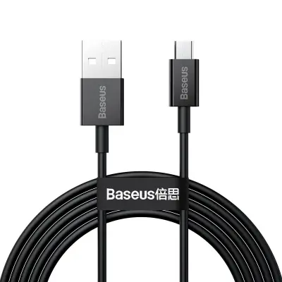 Baseus Superior Series kabel USB na mikro USB, 2A, 2m (črn)