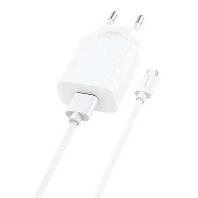Hitri polnilec Foneng 1x USB EU46 QC 3.0+ kabel USB Type C