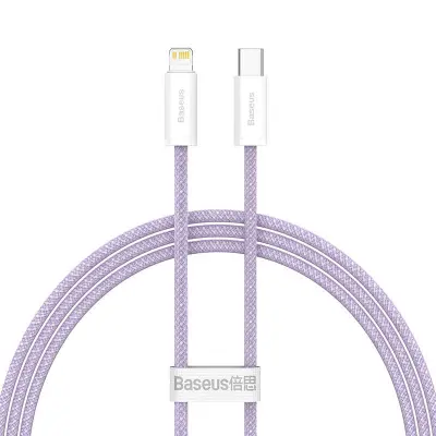 USB-C kabel za Lightning Baseus Dynamic Series, 20W, 1m (vijoličen)