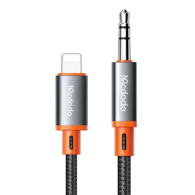 Kabel Mcdodo CA-0780 Lightning na 3,5 mm AUX mini jack, 1,2 m (črn)
