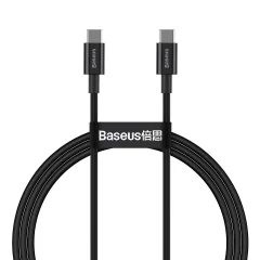 Baseus Superior Series kabel USB-C na USB-C, 100 W, 1 m (črn)