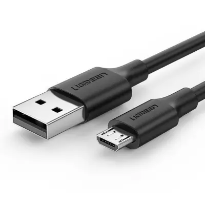 Micro USB kabel UGREEN QC 3.0 2.4A 0.25m (črn)