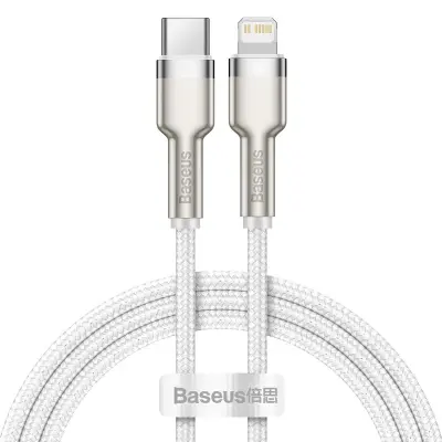 USB-C kabel za Lightning Baseus Cafule, PD, 20W, 1m (bel)