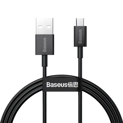 Baseus Superior Series kabel USB na mikro USB, 2A, 1m (črn)
