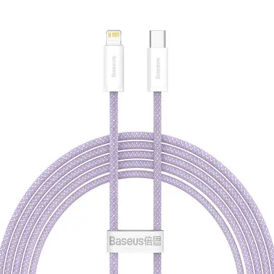 USB-C kabel za Lightning Baseus Dynamic Series, 20W, 2m (vijoličen)