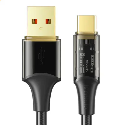 Kabel USB v USB-C, Mcdodo CA-2090, 6A, 1,2 m (črn)