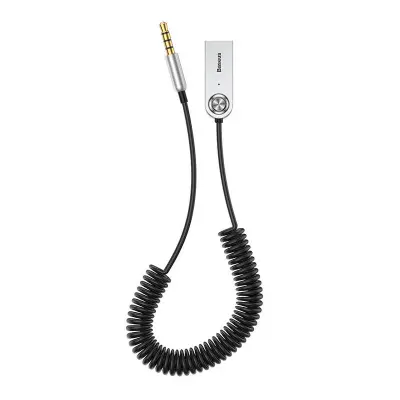 Baseus USB avdio adapter Bluetooth 5.0, AUX - črn