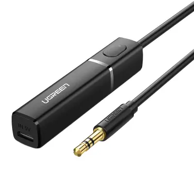 Oddajnik UGREEN Bluetooth 5.0 aptX (črn)