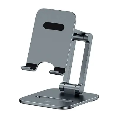 Stojalo za telefon Baseus Biaxial (sivo)