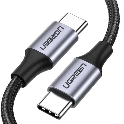 UGREEN US261 USB-C v USB-C, 60W, 2m (črna)