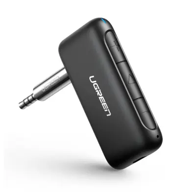 Audio oddajnik UGREEN CM279, AUX, Bluetooth 5.0 aptX (črn)
