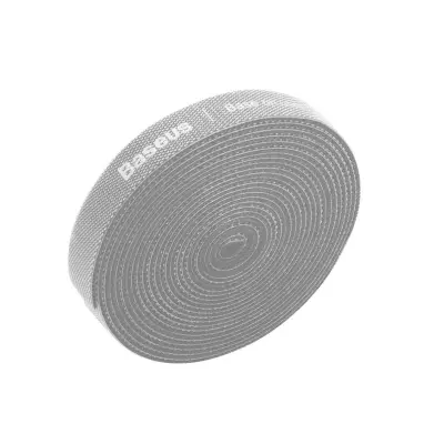 Baseus Rainbow Circle Velcro trakovi 3 m sivi