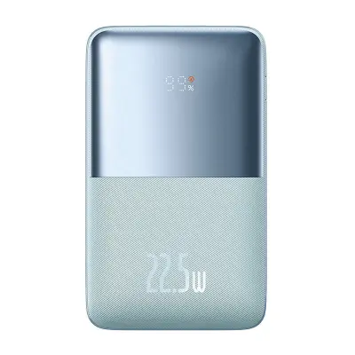 Powerbank Baseus Bipow Pro 20000mAh, 2xUSB, USB-C, 22,5W (modra)