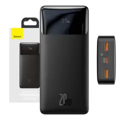 Powerbank Baseus Bipow 20000mAh, 20W (črna)