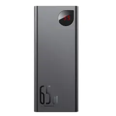 Powerbank Baseus Adaman Metal 20000mAh PD QC 3.0 65W 2xUSB + USB-C + micro USB (črna)